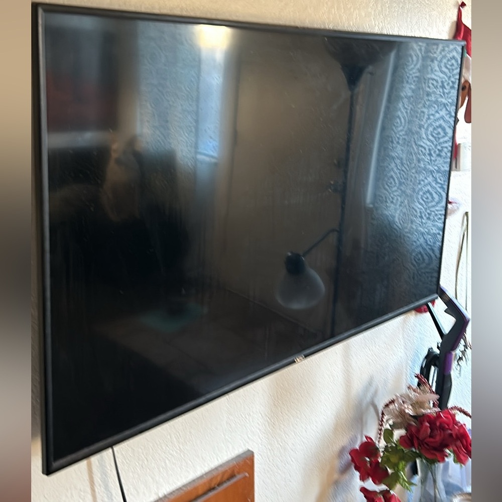 55 inch Vizio flatscreen smart TV ￼